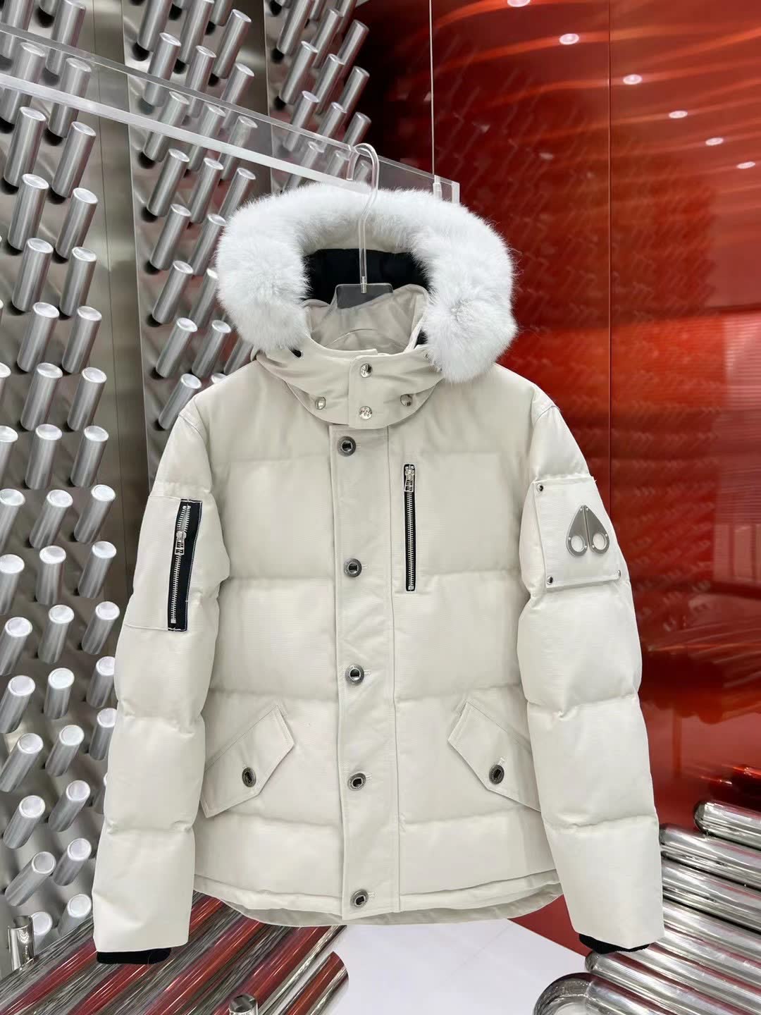 Moose Knuckles Hooded Down Jacket Moose Knuckles Hooded Down Jacket